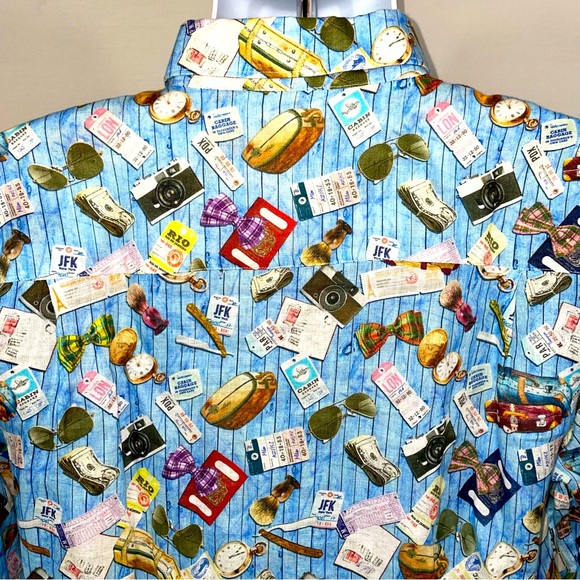 Michael’s 100% Linen Men’s Shirt. Size Medium. NWT. - Picture 8 of 12